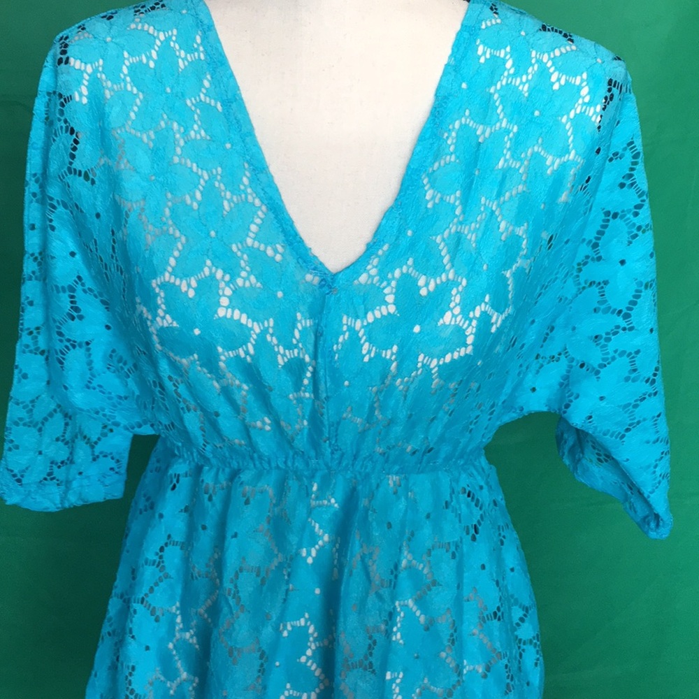 Tianxuam Lace Top/Swim Cover-Up